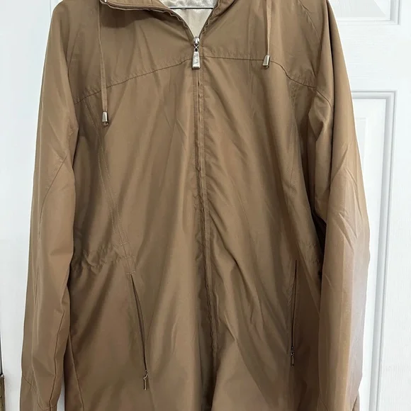 Kim Rogers rain coat